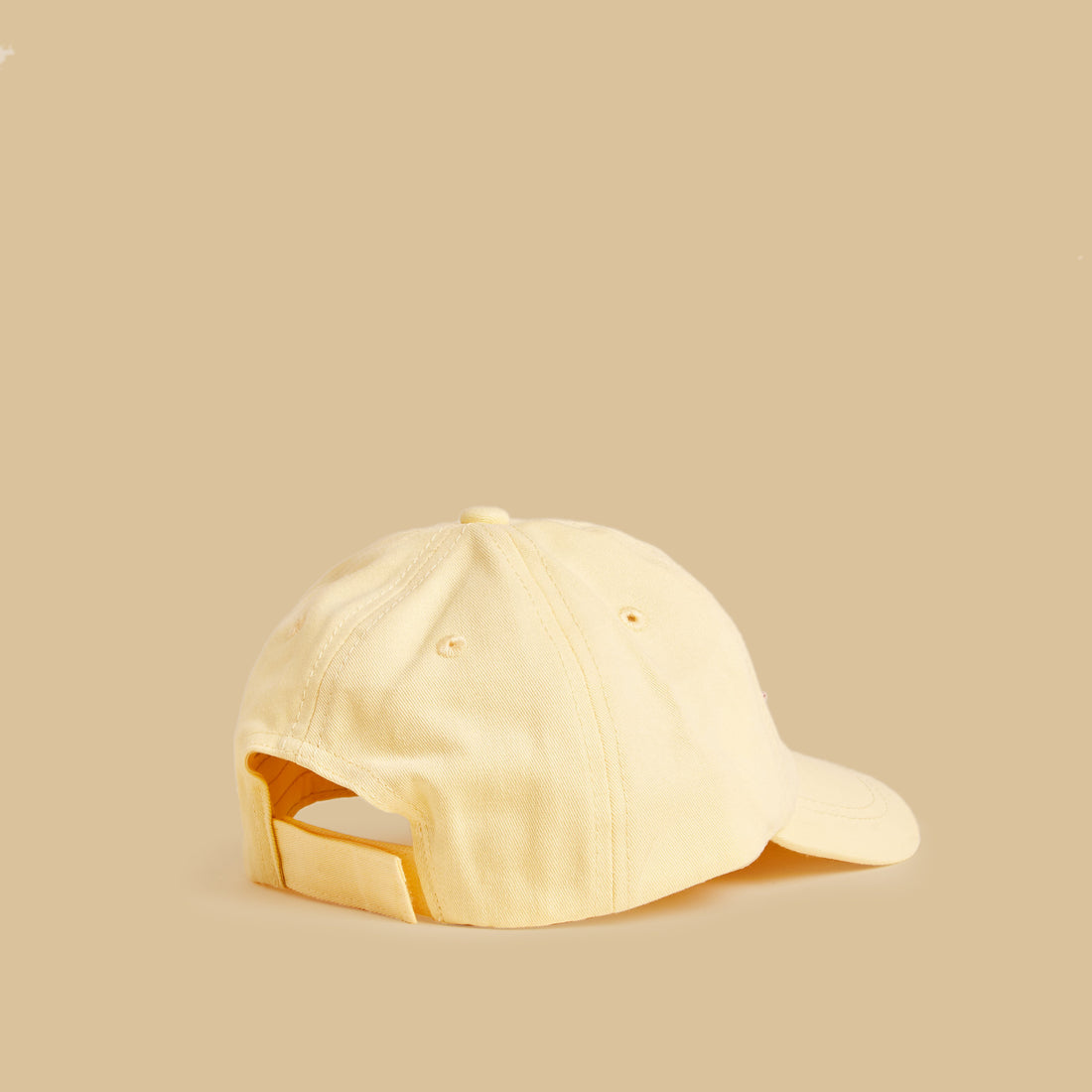 Bow Embellished Cap with Hook and Loop Closure