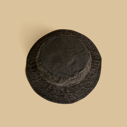 Metallic Eyelet Detail Hat