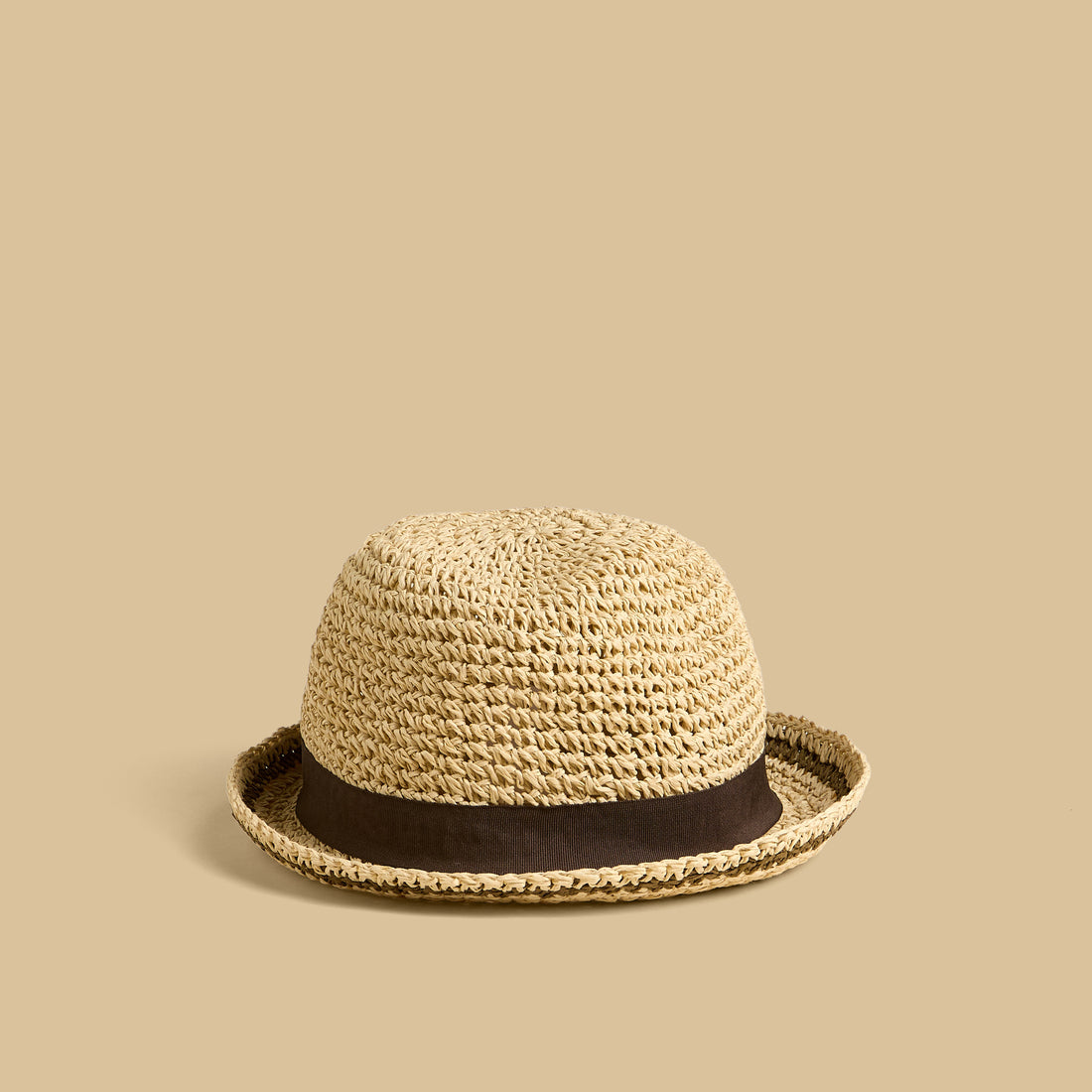 Weave Textured Bucket Hat - Cream / 06-11