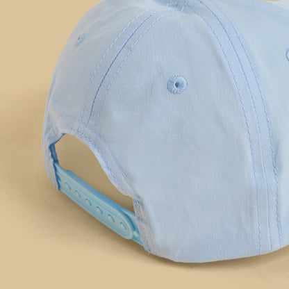 Nautical Print Cap with Snap Back Closure