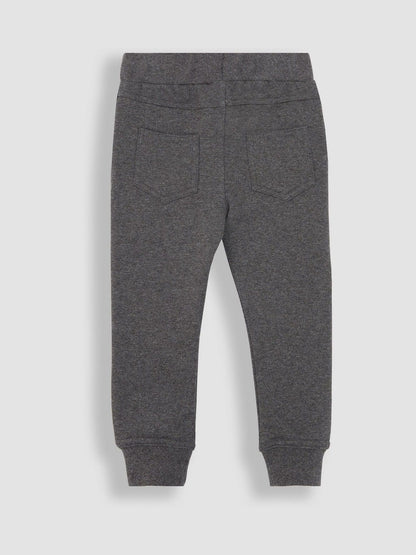 JoJo Maman Bébé Black &amp; Grey Marl 2-Pack Joggers - Size 6-12 Months (68-80cm)