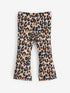 Animal Leopard Print Rib Flare Leggings (3mths-7yrs) - Size 3-6 Months (62-68cm) - Animal Leopard Print Rib Flare