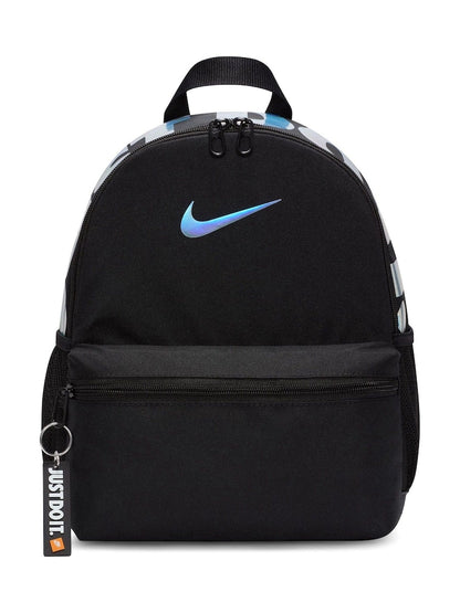 Nike Black/chrome Kids Mini Brasilia JDI Backpack - Size One