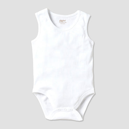 Giggles Solid Sleeveless Bodysuit