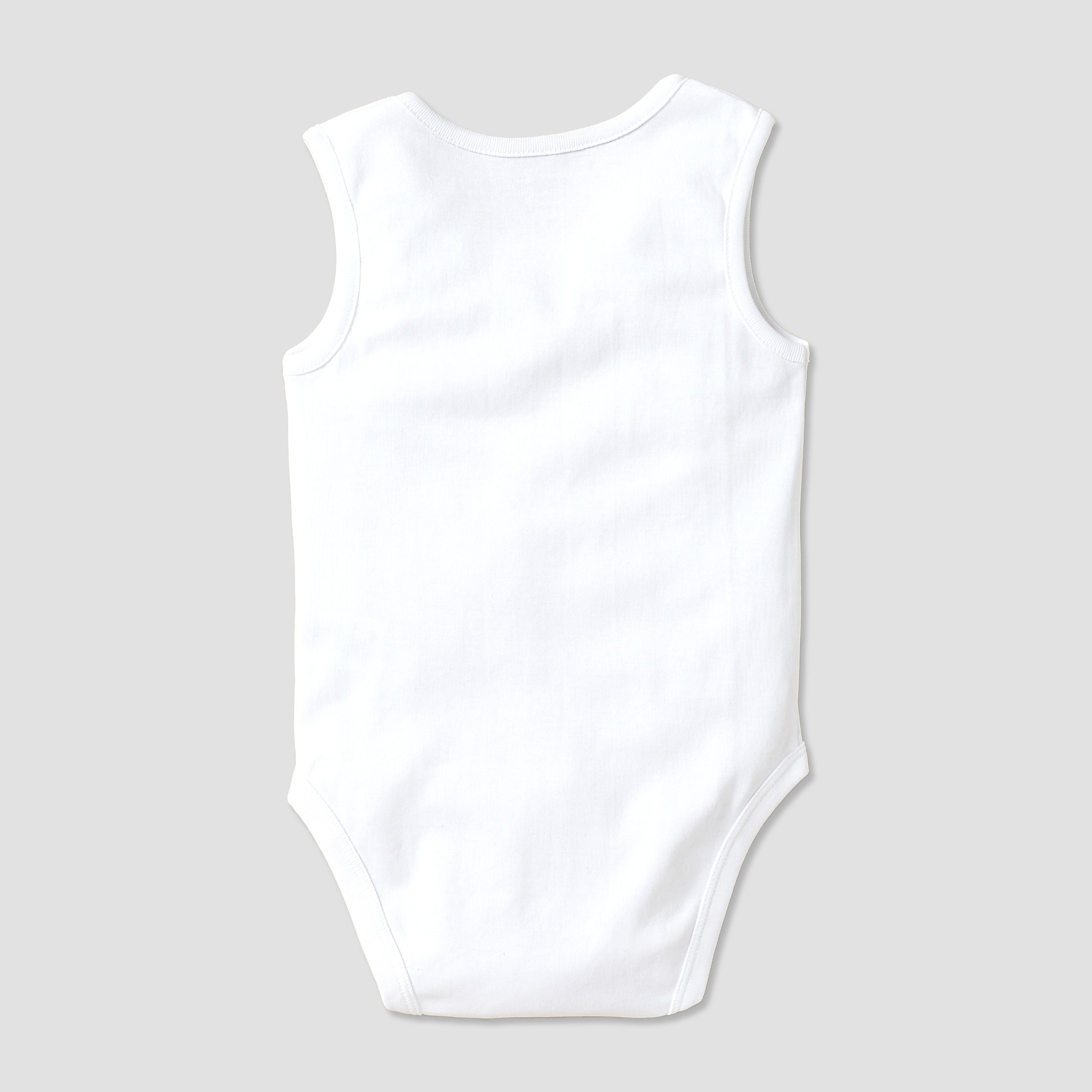 Giggles Solid Sleeveless Bodysuit