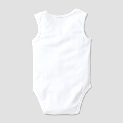 Giggles Solid Sleeveless Bodysuit