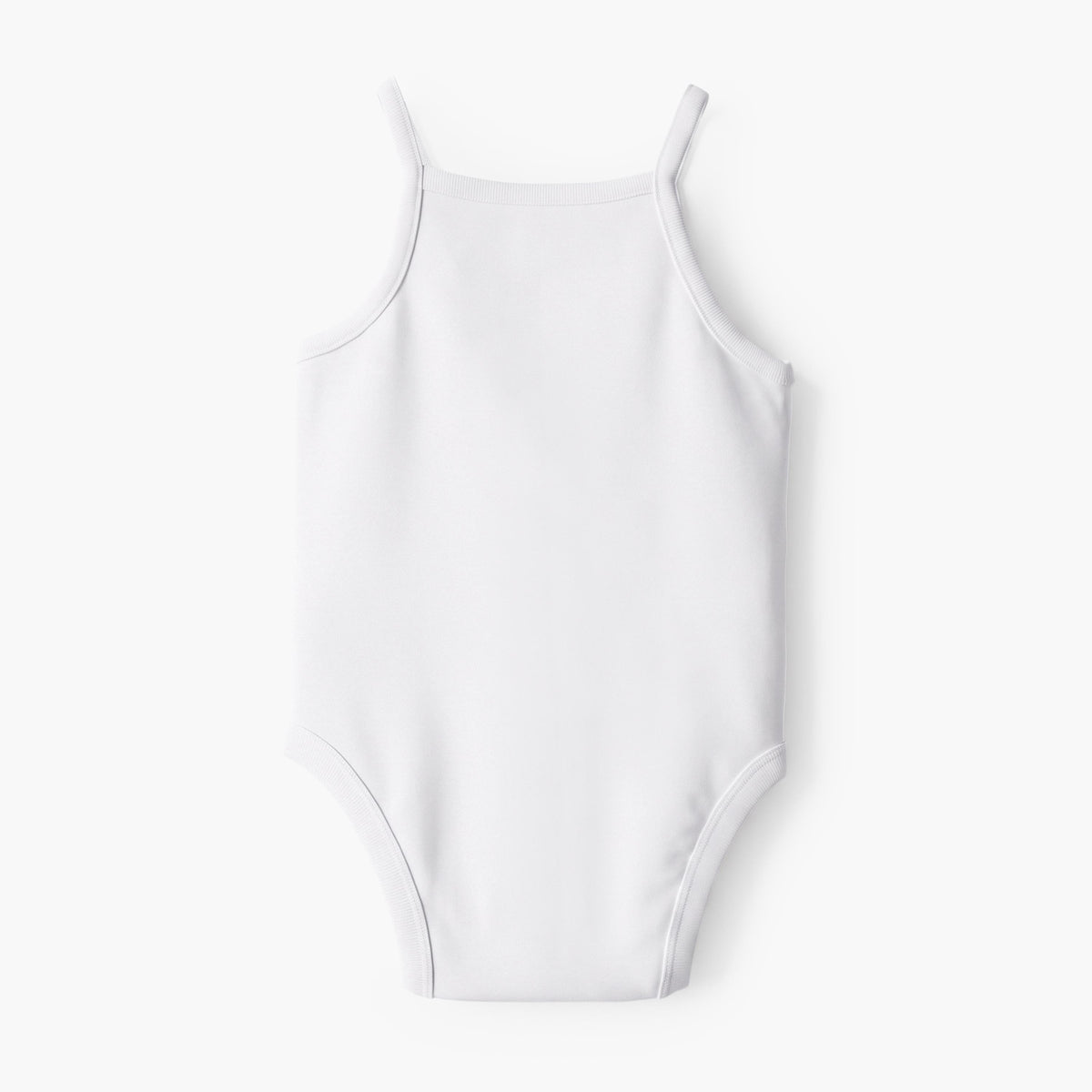 Giggles Solid Sleeveless Bodysuit