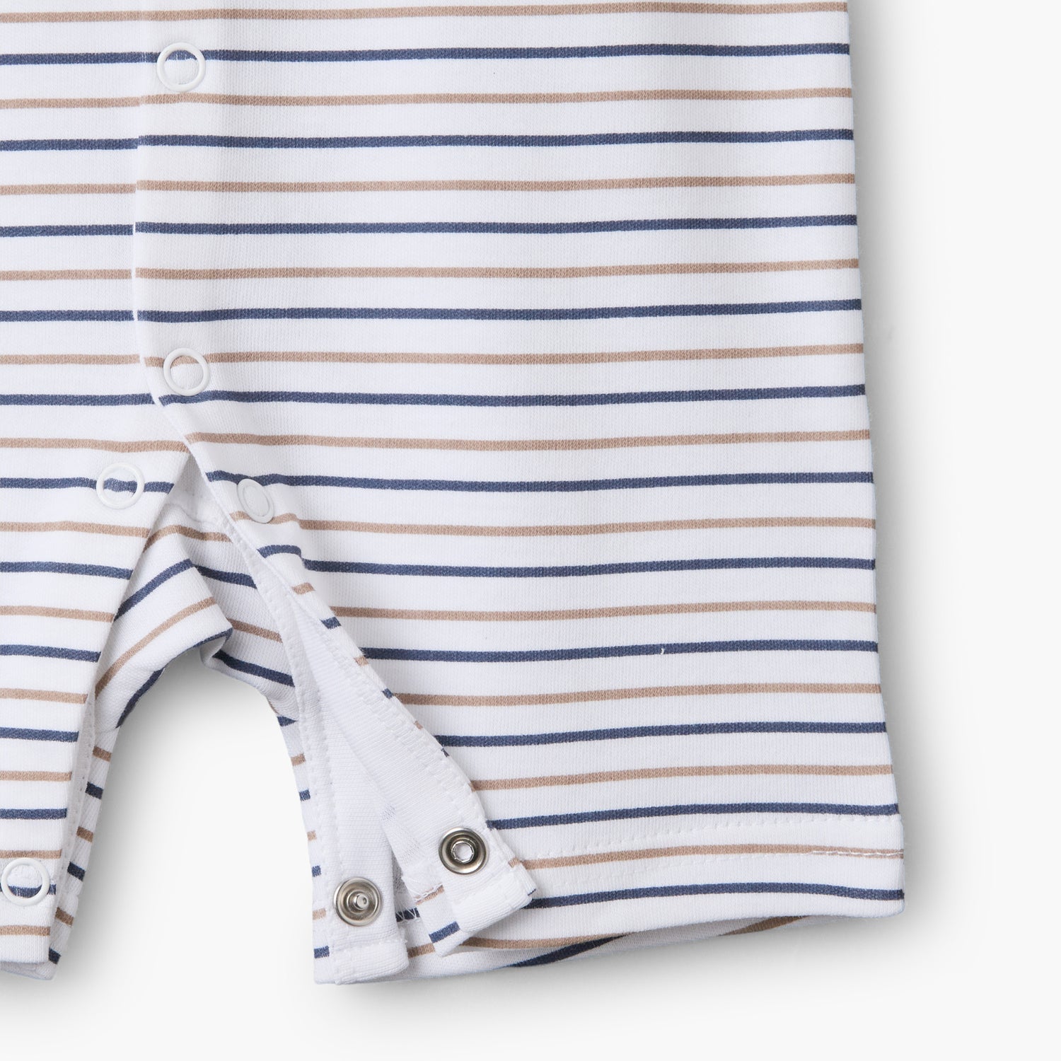 Pack of 3 Juniors Round Neck Short Sleeves Romper with Bear Print
