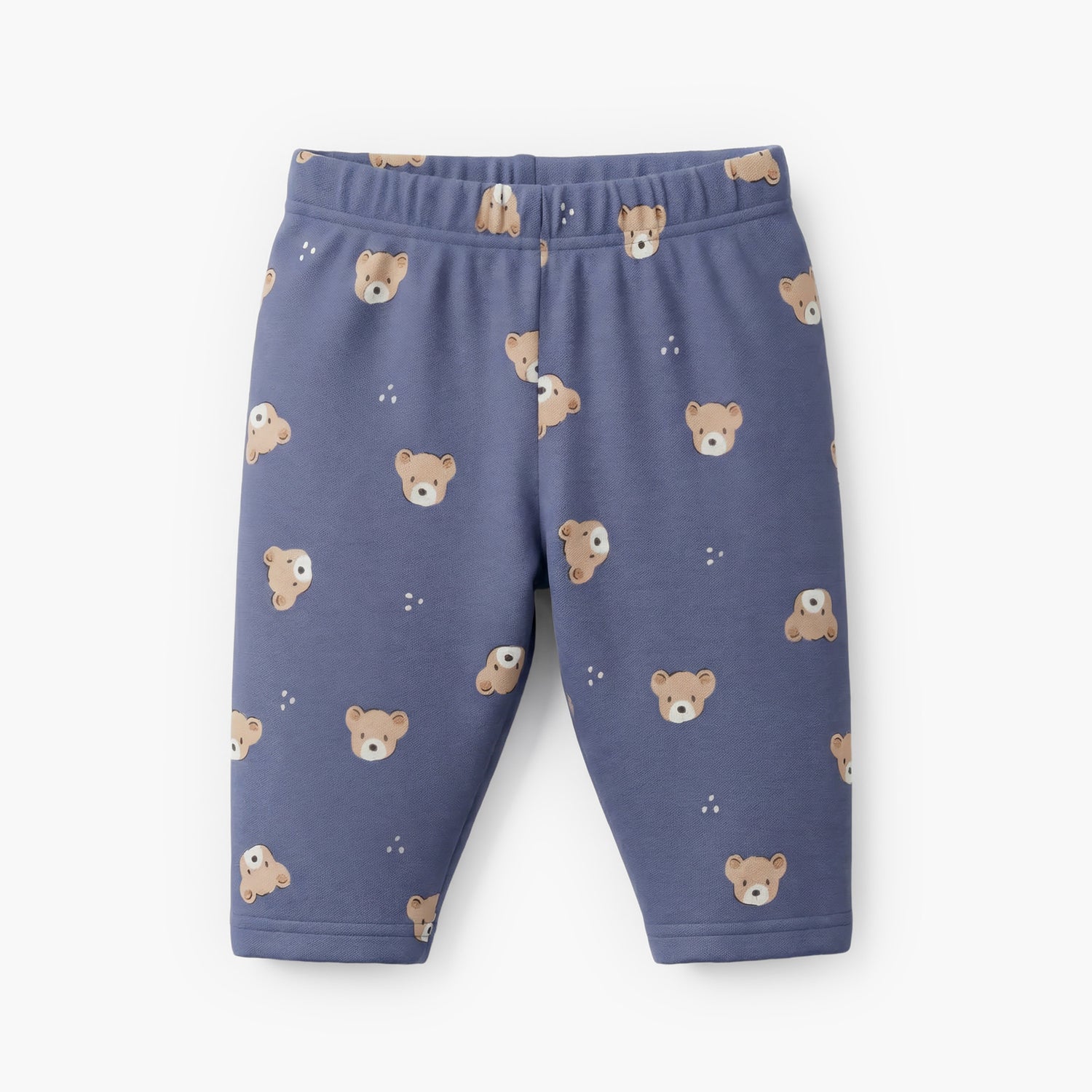 Pack of 3 Juniors Cotton Crew Neck Long Sleeves Pyjama Set with Bear Print