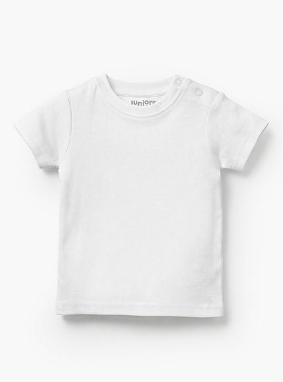 Juniors Round Neck Short Sleeves T-shirt and Dungaree Set with Bear Print-baby-boys-clothing-setsandcoords-image-2