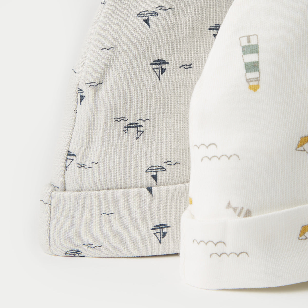 Juniors Printed Beanie Cap - Set of 2