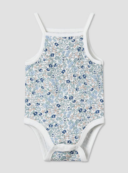 Pack of 3 Juniors Cotton Square Neck Straps Bodysuit with Assorted Prints-baby-girls-clothing-bodysuits-image-3
