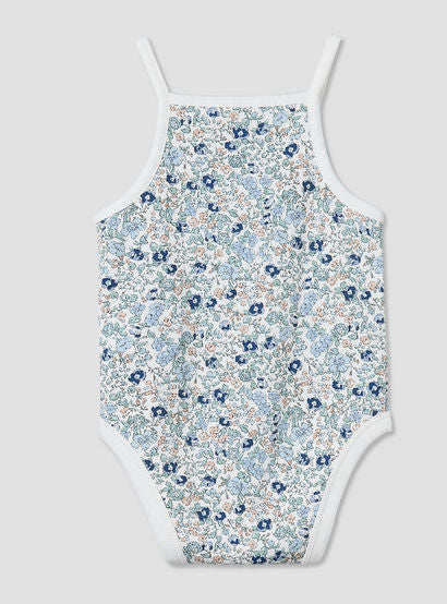 Pack of 3 Juniors Cotton Square Neck Straps Bodysuit with Assorted Prints-baby-girls-clothing-bodysuits-image-6
