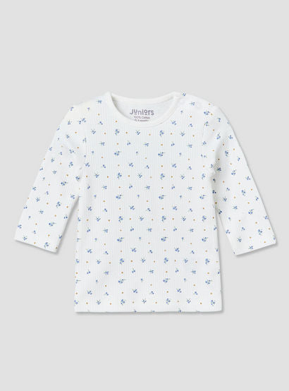 Set of 2 Juniors Cotton Round Neck Long Sleeves Pyjama Set with Floral Print-baby-girls-clothing-nightwear-pyjamasets-image-3