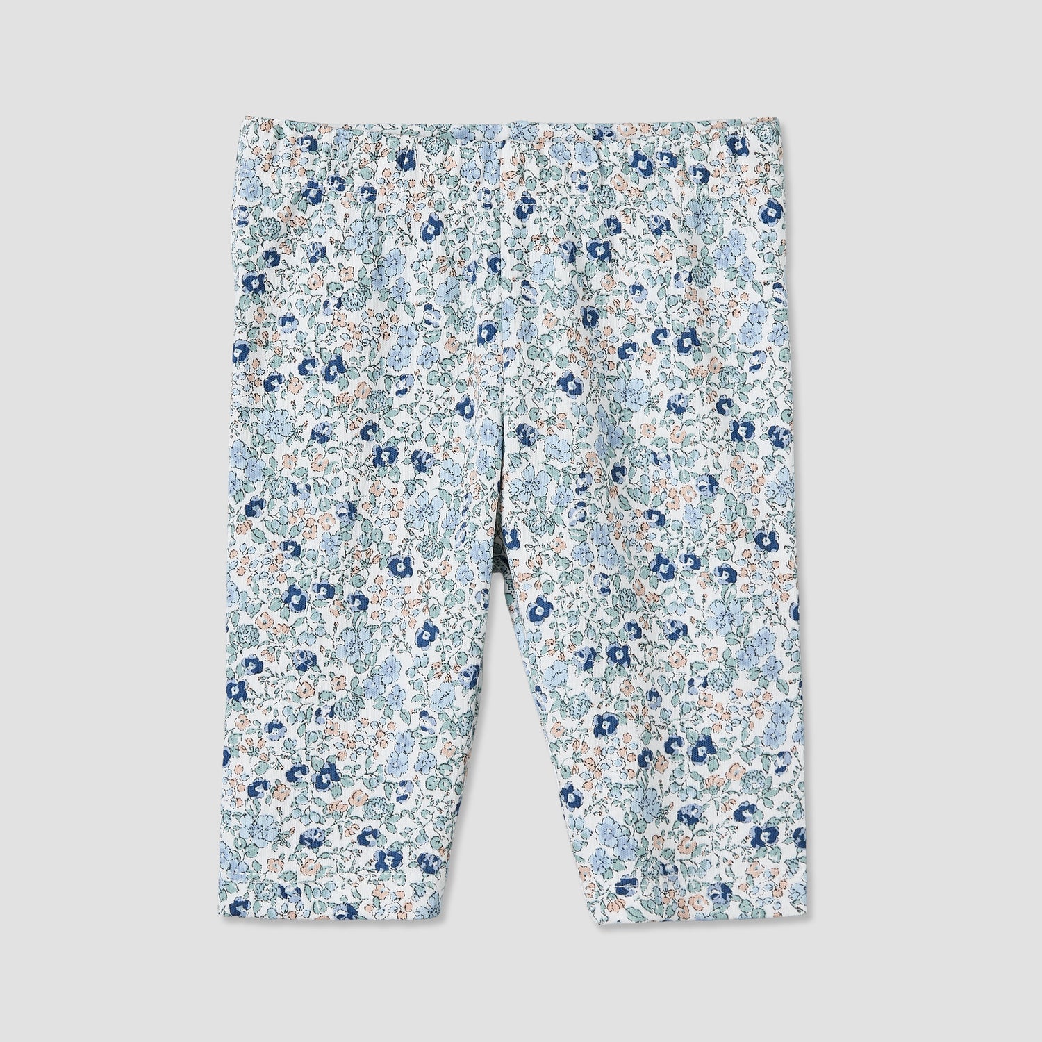 Set of 2 Juniors Cotton Round Neck Long Sleeves Pyjama Set with Floral Print