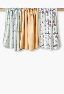 Juniors 3-Piece Baby Receiving Blanket Set - Cotton-undefined-image-1