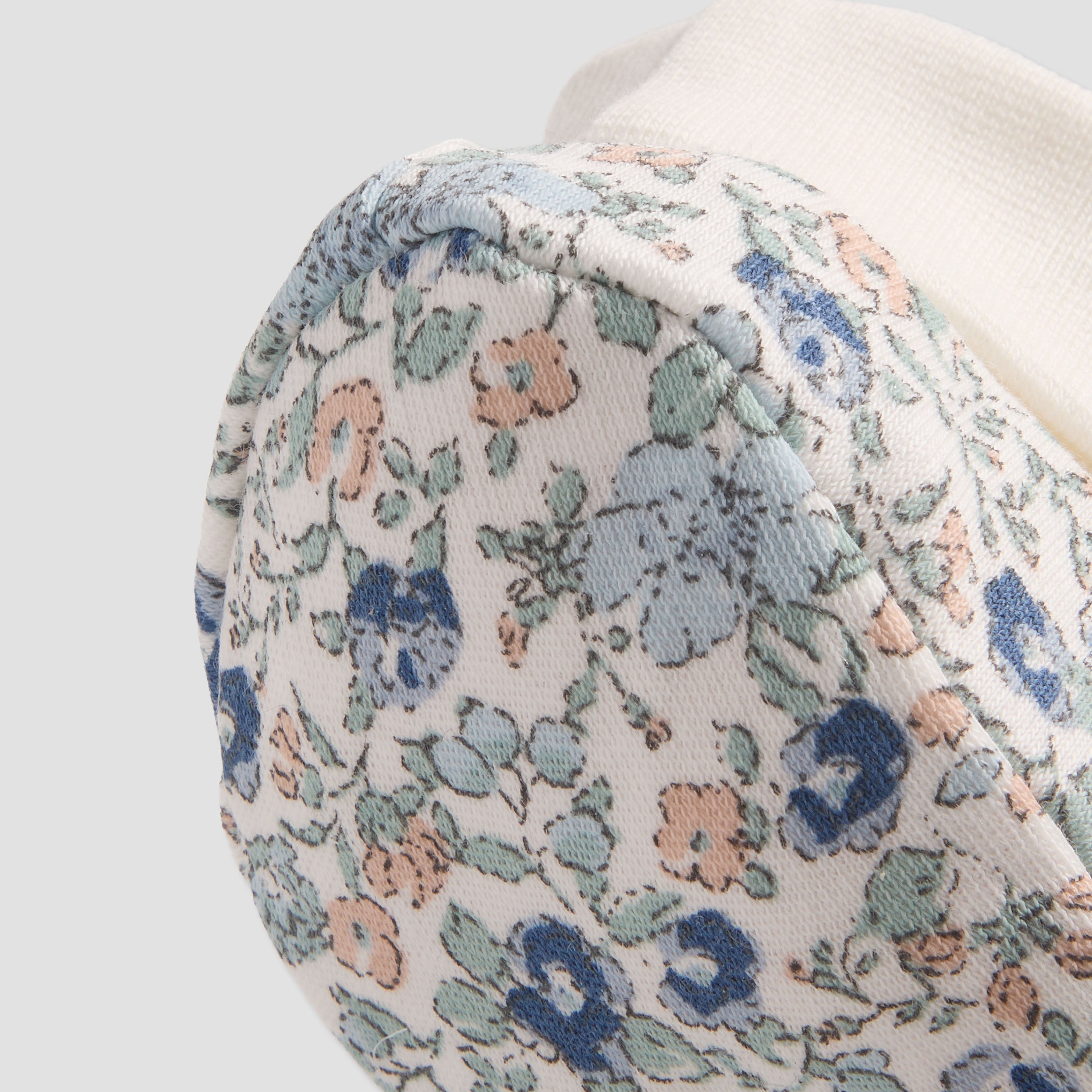 Pack of 2 Juniors Booties with Cuffed Hem, Floral Print