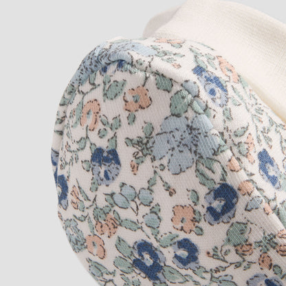 Pack of 2 Juniors Booties with Cuffed Hem, Floral Print