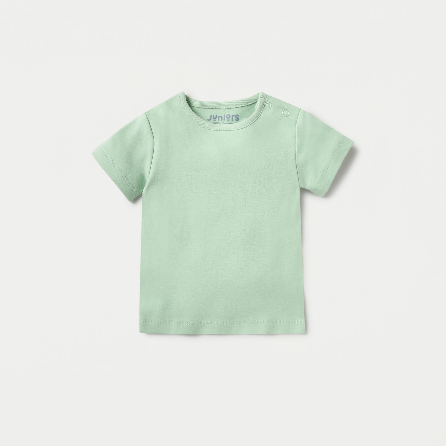 Juniors Floral Print Dungaree and Solid T-shirt Set - Multicolour / 12-18 mths