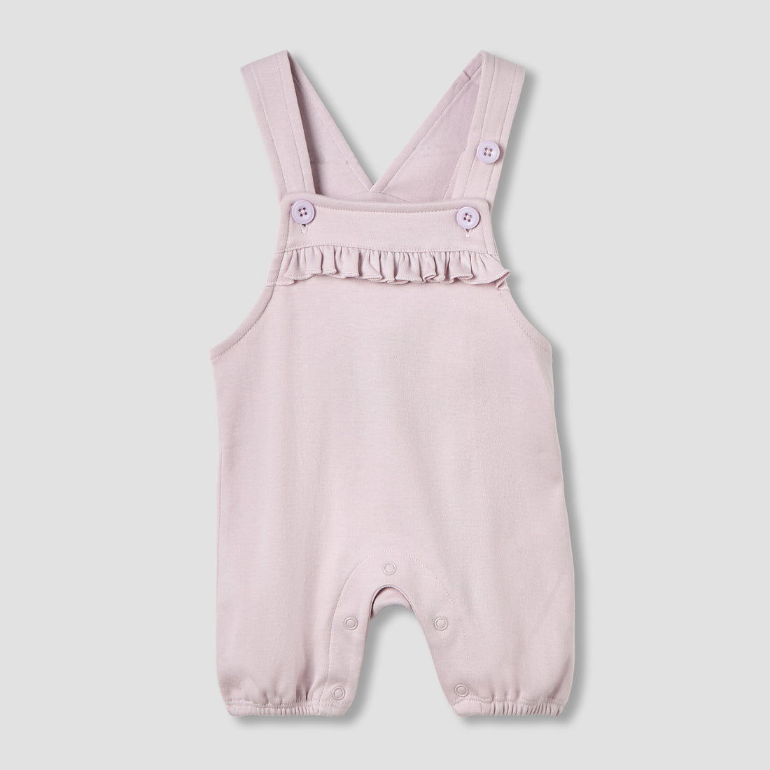 Juniors Round Neck Short Sleeves T-shirt and Dungaree Set with Butterfly Print
