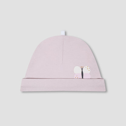 Pack of 2 Cap with Butterfly Print