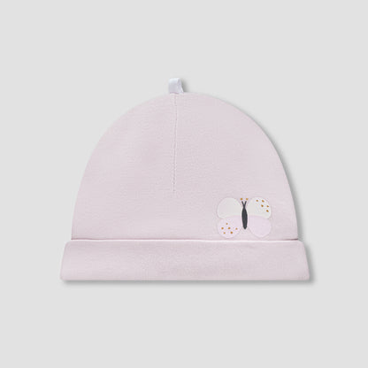 Pack of 2 Cap with Butterfly Print