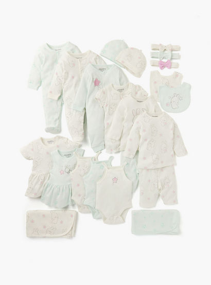 Juniors Printed Dress with Round Neck - Set of 2-baby-girls-clothing-dressesandjumpsuits-image-6