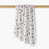 Juniors All-Over Giraffe Print Receiving Blanket - 70x70 cm - White / 0-6 mths