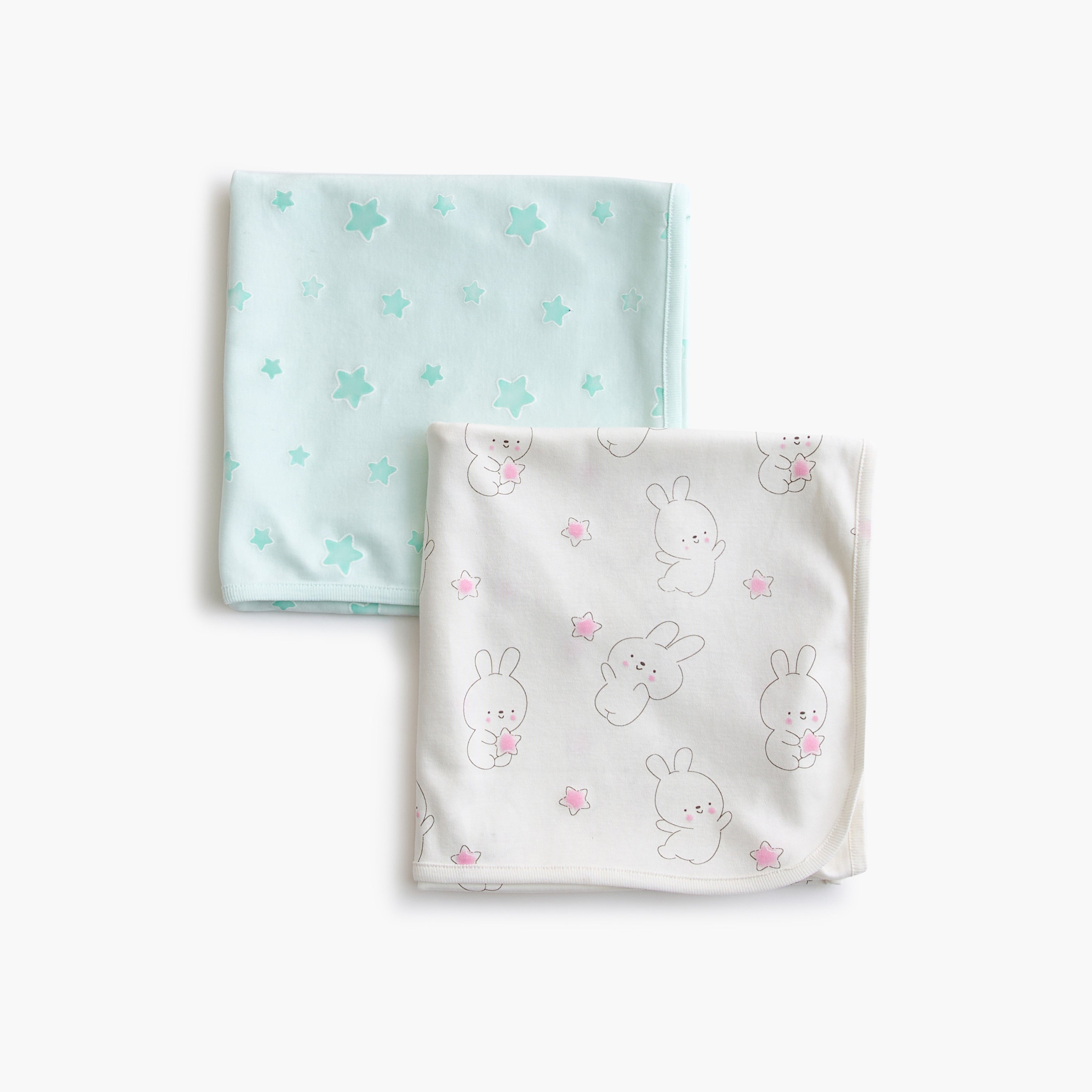 Juniors 2-Piece Printed Receiving Blanket Set - 70x70 cm