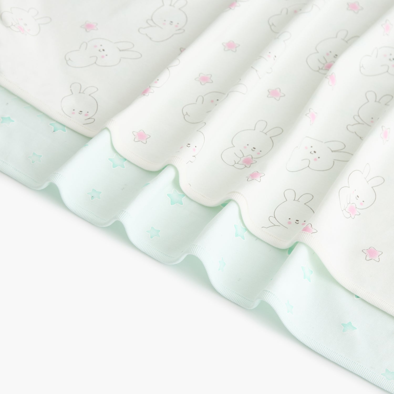 Juniors 2-Piece Printed Receiving Blanket Set - 70x70 cm