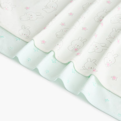 Juniors 2-Piece Printed Receiving Blanket Set - 70x70 cm