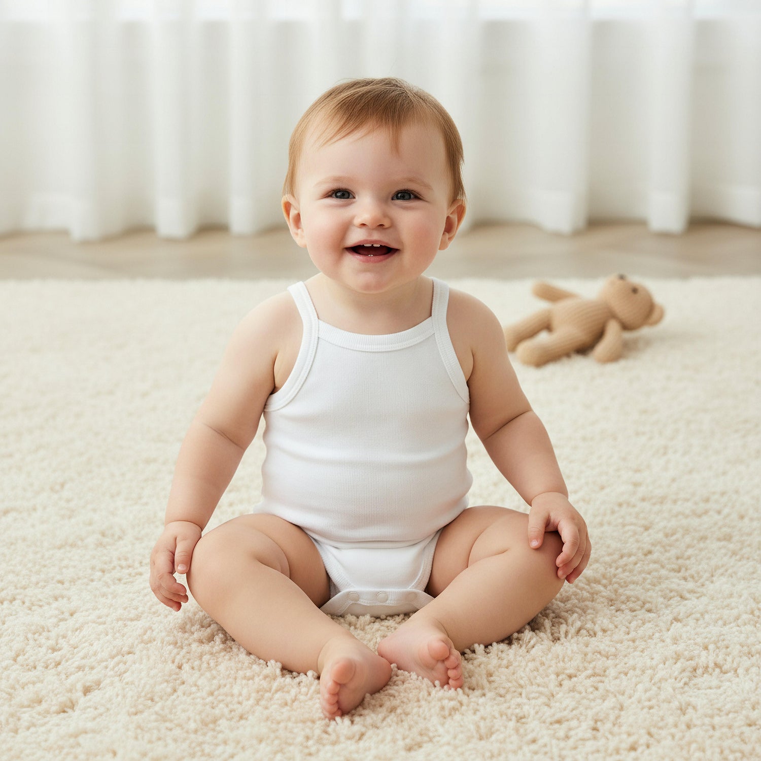 Juniors Solid Sleeveless Bodysuit - Set of 5
