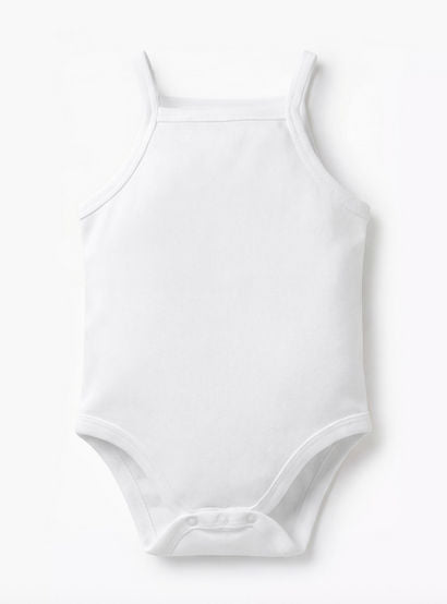 Juniors Solid Sleeveless Bodysuit - Set of 5-baby-boys-clothing-bodysuits-image-3