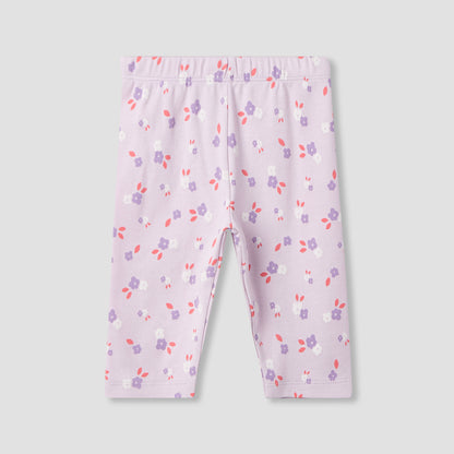 Juniors Pyjama Set with Fun Print - Soft Cotton - Long Sleeves - 4-Pieces
