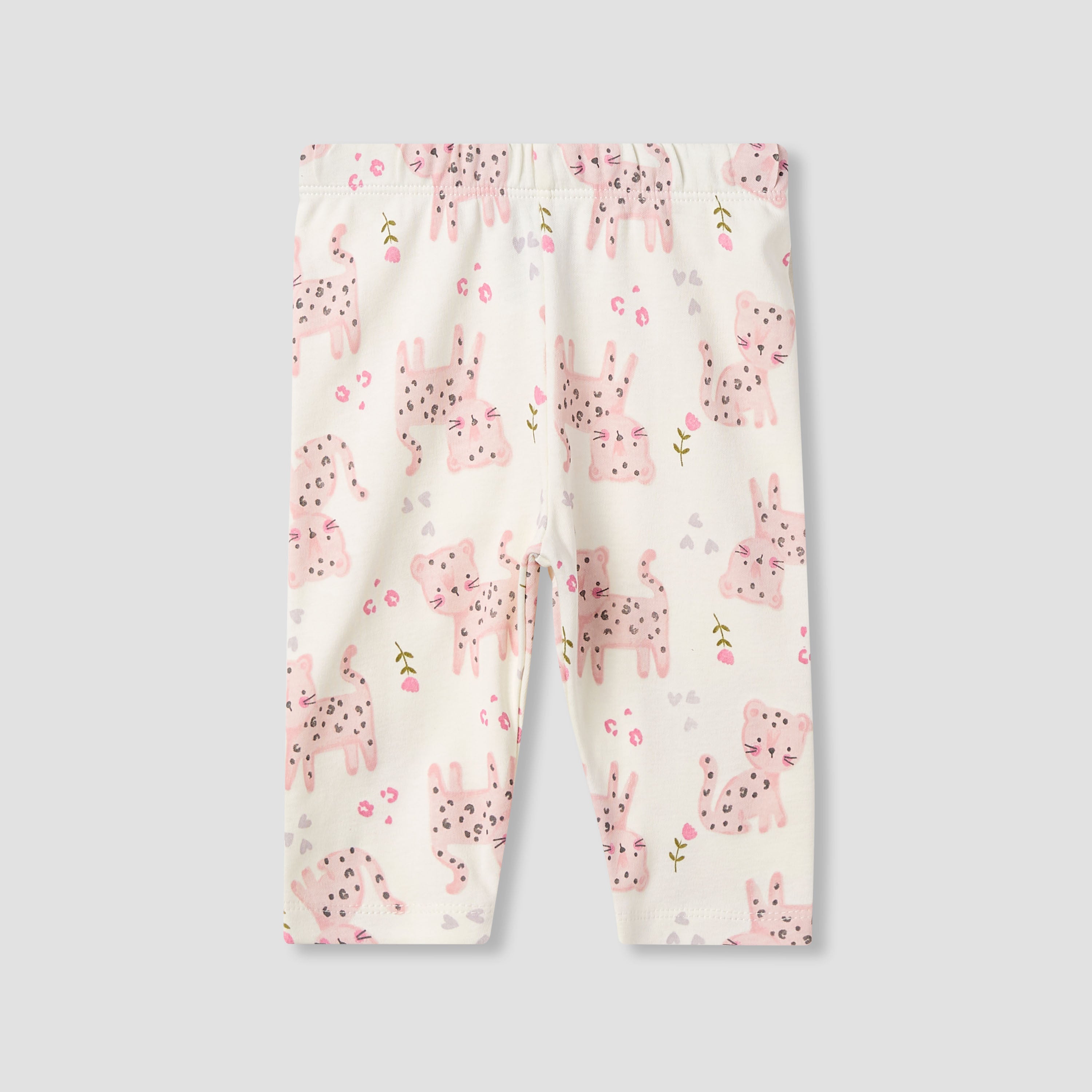 Juniors Pyjama Set with Fun Print - Soft Cotton - Long Sleeves - 4-Pieces