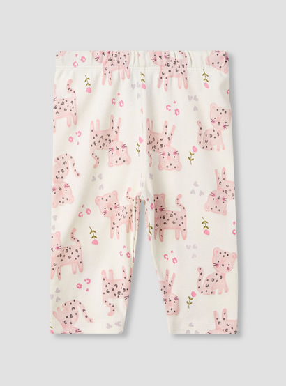 Juniors Pyjama Set with Fun Print - Soft Cotton - Long Sleeves - 4-Pieces-baby-girls-clothing-nightwear-pyjamasets-image-9