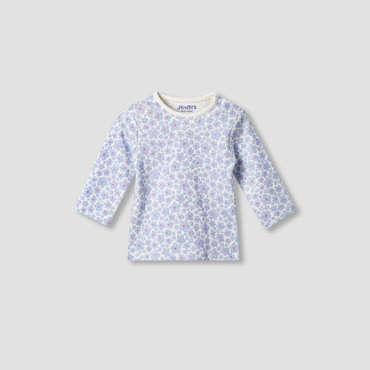 Juniors Pyjama Set with Fun Print - Soft Cotton - Long Sleeves - Round Neck - Set of 4