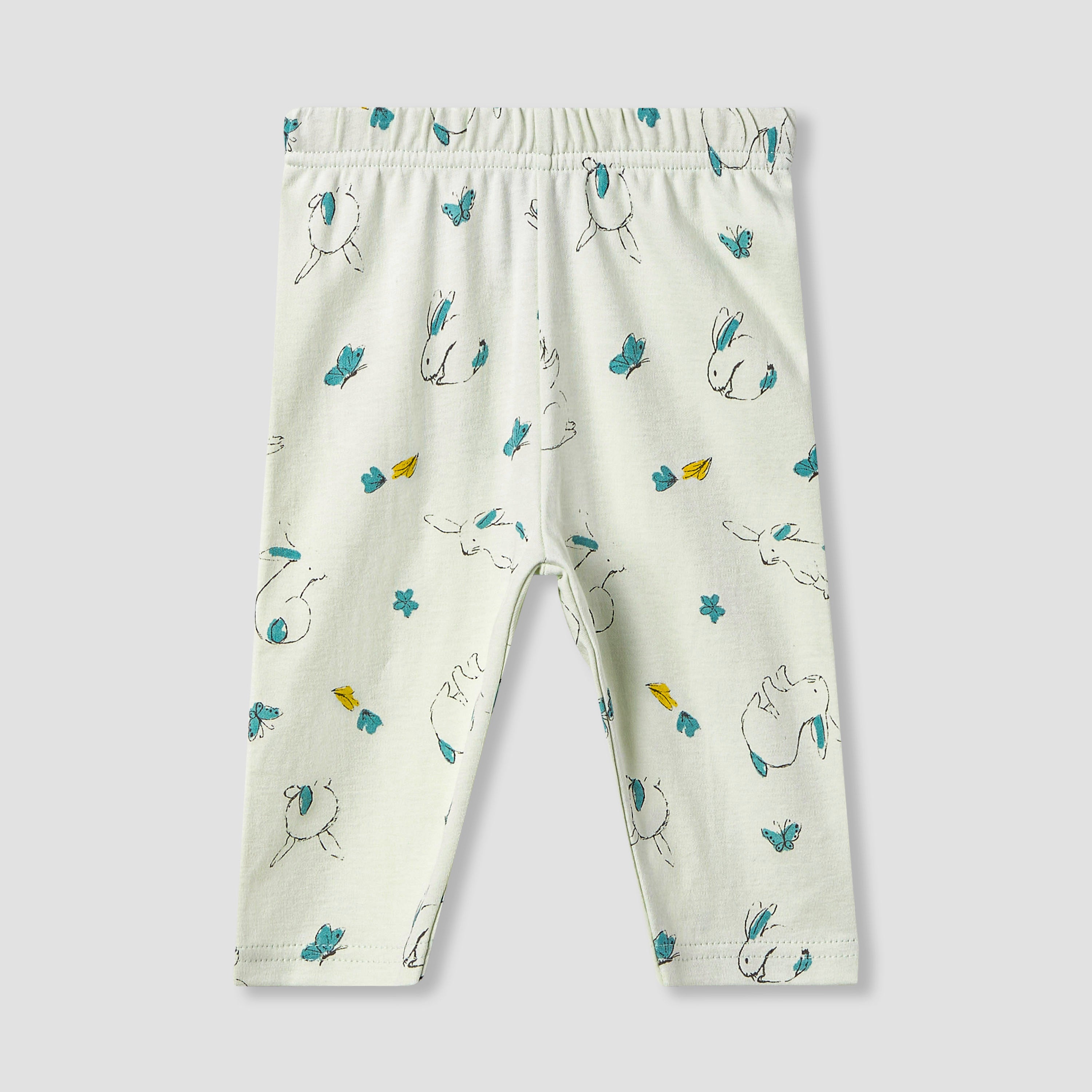 Juniors Pyjama Set with Fun Print - Soft Cotton - Long Sleeves - Round Neck - Set of 4
