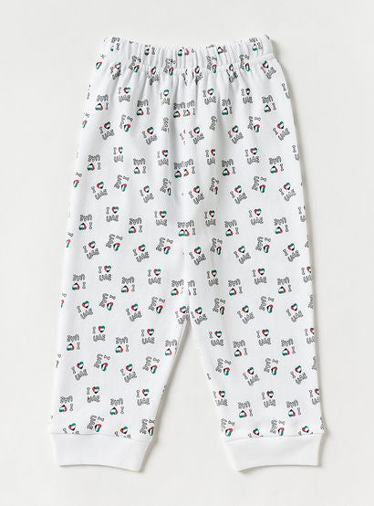 Juniors UAE National Day Print T-shirt and Pyjama Set-baby-boys-clothing-nightwear-pyjamasets-image-4
