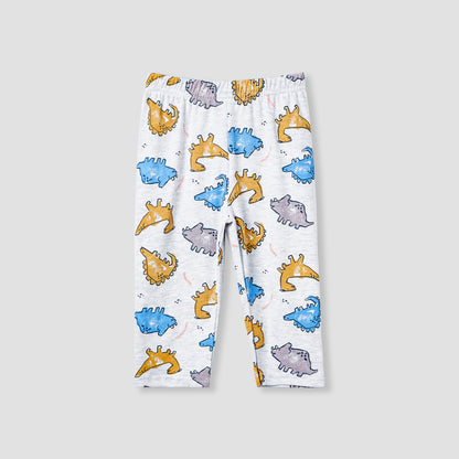 Juniors Dinosaur Print T-shirt and Pyjama Set