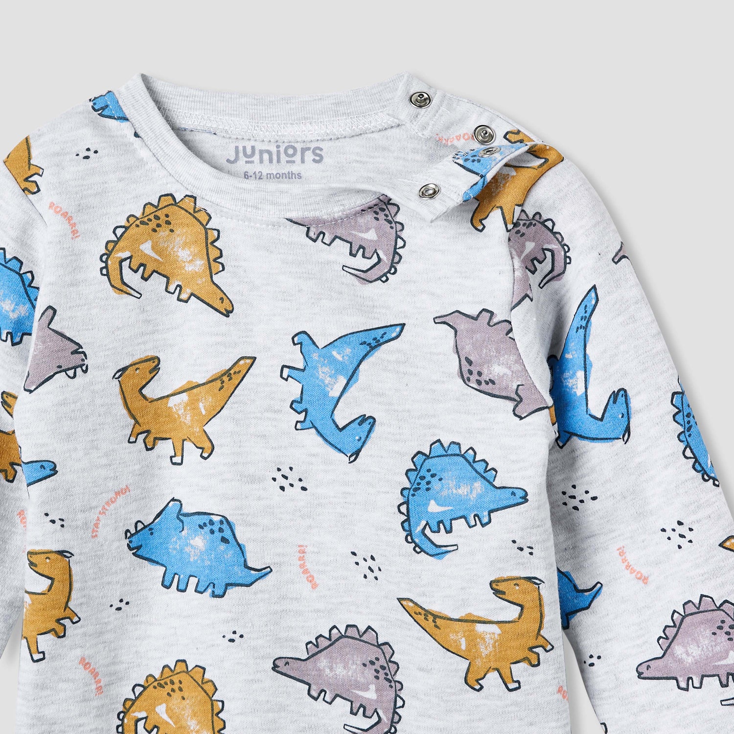 Juniors Dinosaur Print T-shirt and Pyjama Set
