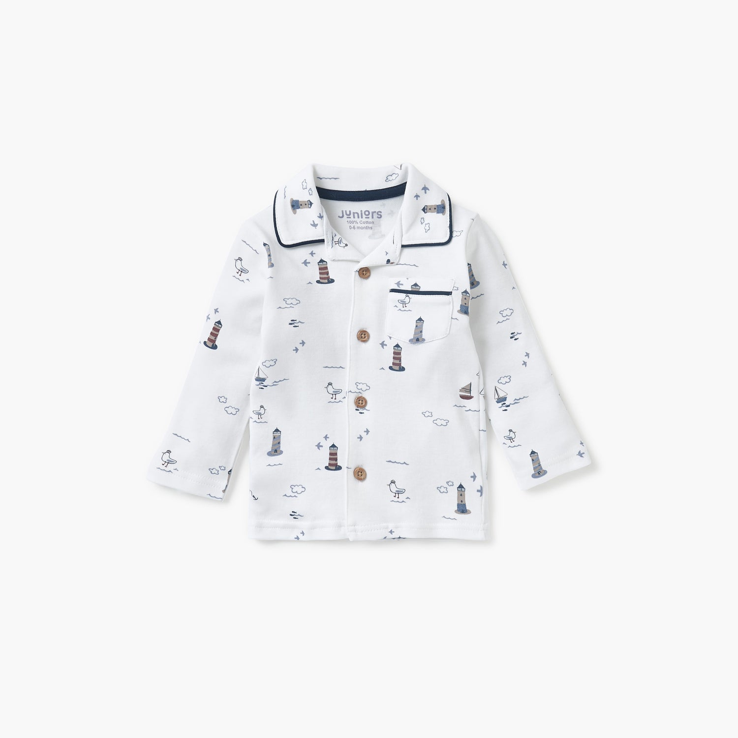 Juniors Graphic Print Shirt and Pyjama Set