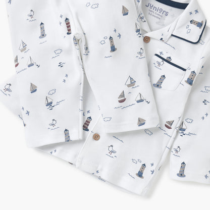 Juniors Graphic Print Shirt and Pyjama Set