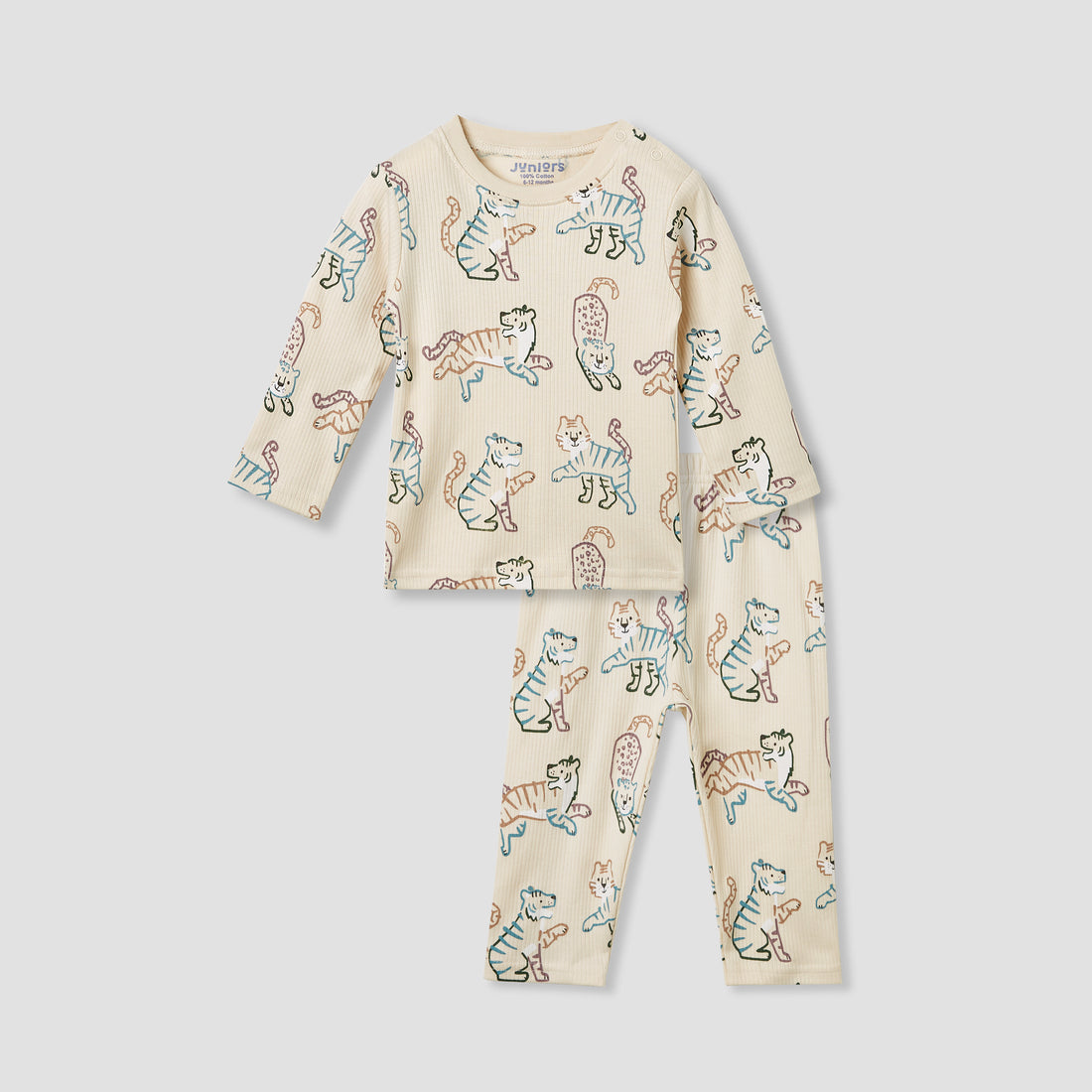 Juniors Bunny Print T-shirt and Pyjama Set