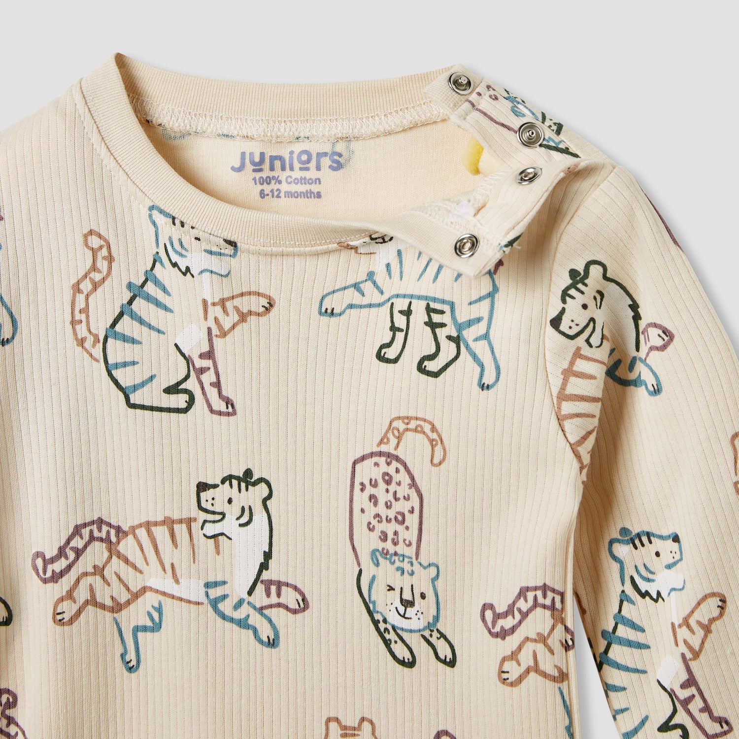 Juniors Bunny Print T-shirt and Pyjama Set
