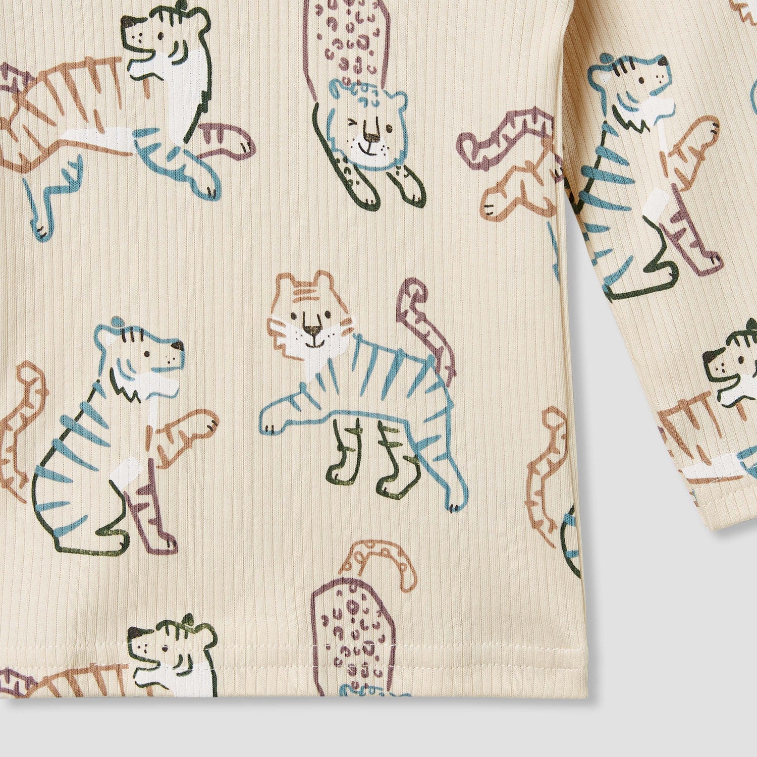 Juniors Bunny Print T-shirt and Pyjama Set