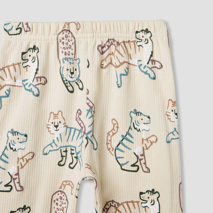 Juniors Bunny Print T-shirt and Pyjama Set