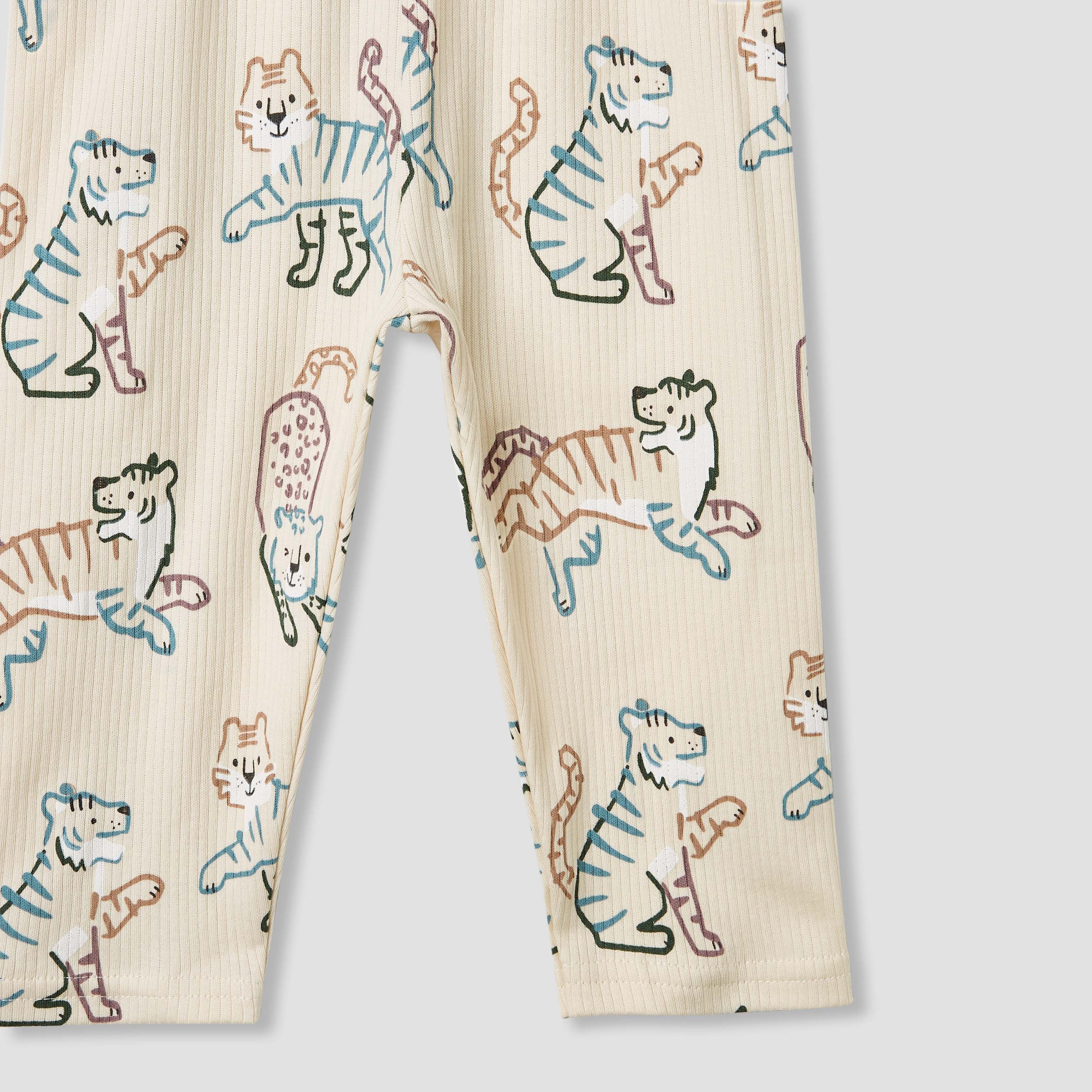 Juniors Bunny Print T-shirt and Pyjama Set