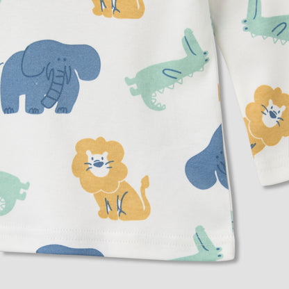 Juniors Printed T-shirt and Pyjama Set