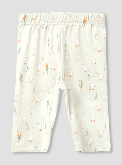 Juniors Cotton Collared Long Sleeves Pyjama Set with Duck Print-baby-girls-clothing-nightwear-pyjamasets-image-3